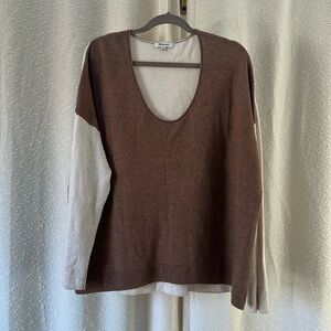 Madewell Color Block Sweater, Size 3X